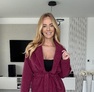 Lona kabátka bordó – Innova Fashion
